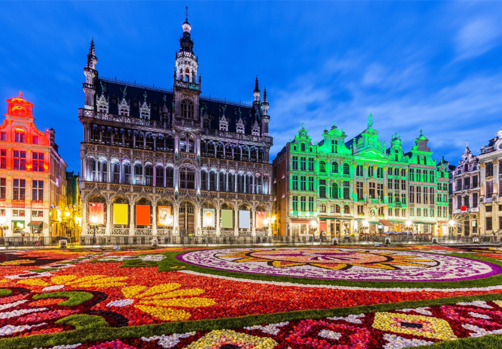 Risdal Touring | Opplev Brüssel og blomsterteppet på Grand Place