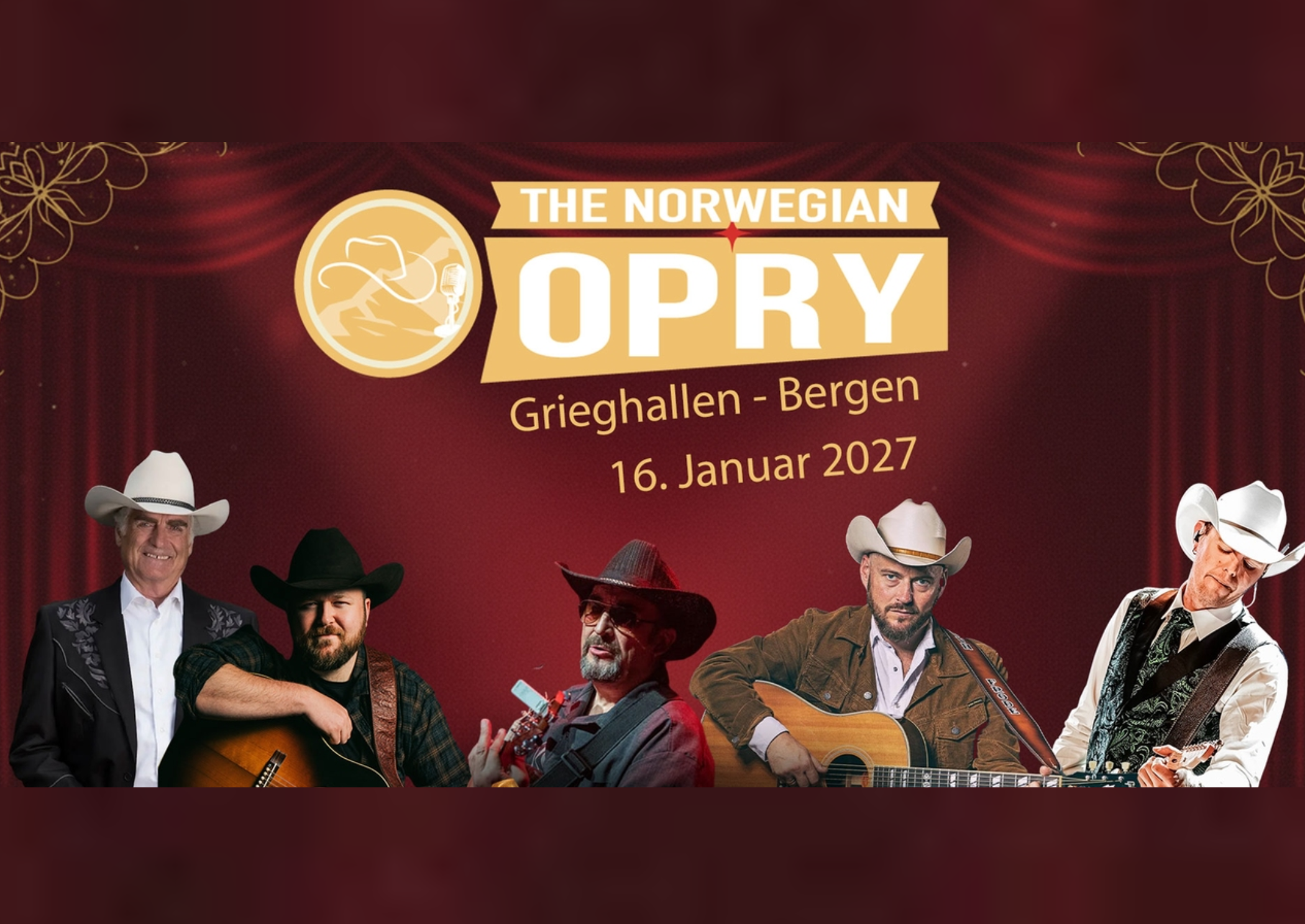 Bli med Risdal Touring til The Norwgeian Opry i Grieghallen!